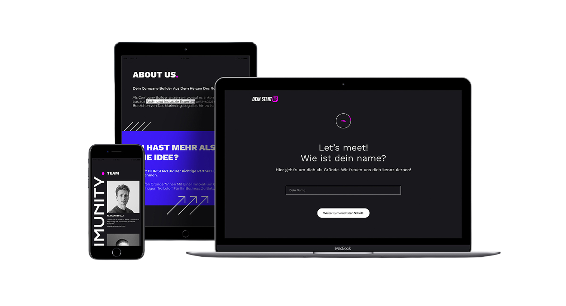 Producto digital Dein StartUp