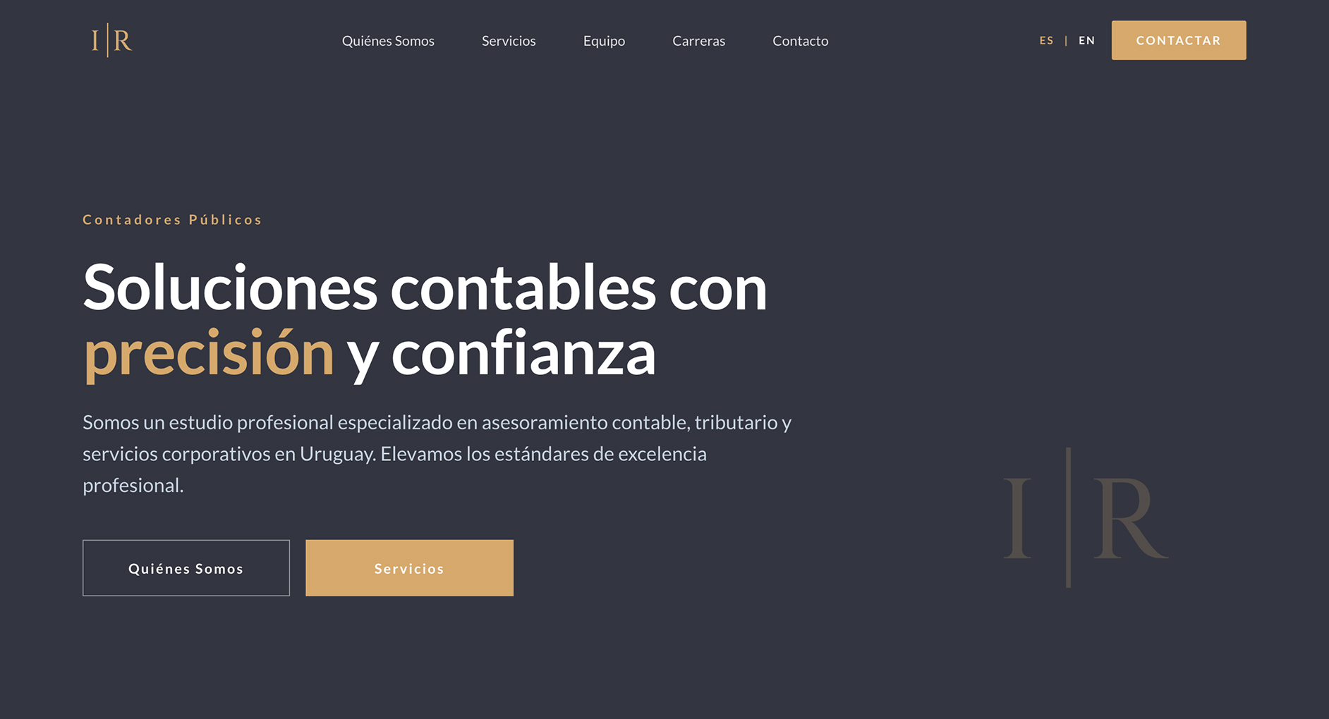 Irazábal & Rusiñol — sitio web